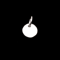 Sterling Silver Small Circle w/Closed Jump Ring, 16g Sterling Silver Small Circle w/Closed Jump Ring, 16g