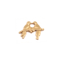 Brass Love Birds Solderable Accent, 24g Brass Love Birds Solderable Accent, 24g