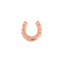 Copper Horseshoe Solderable Accent, 24g Copper Horseshoe Solderable Accent, 24g