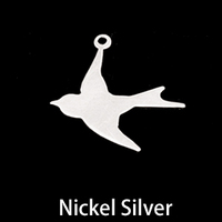 Nickel Silver Bird in Flight, 24g Nickel Silver Bird in Flight, 24g