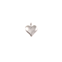Sterling Silver Heart Charm Sterling Silver Heart Charm