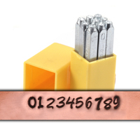 Bridgette Number Set 1/8" (3mm) Bridgette Number Set 1/8" (3mm)