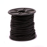 Leather Cord, Round 1.5mm, Black 32.8 ft Leather Cord, Round 1.5mm, Black 32.8 ft