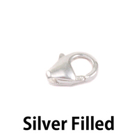 Silver Filled 9mm Lobster Clasp Silver Filled 9mm Lobster Clasp