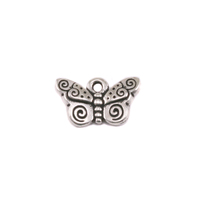 Plated Silver Charm: Butterfly Plated Silver Charm: Butterfly