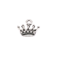 Plated Silver Charm: King's Crown Plated Silver Charm: King's Crown