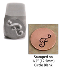 Monogram Letter "F" 6mm Monogram Letter "F" 6mm