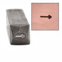 Simple Arrow Design Stamp, 1/8" Simple Arrow Design Stamp, 1/8"