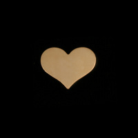 Gold Filled Small Classic Heart, 24g Gold Filled Small Classic Heart, 24g