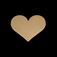 Gold Filled Medium Classic Heart, 24g Gold Filled Medium Classic Heart, 24g