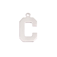Sterling Silver Letter C, 20g Sterling Silver Letter C, 20g