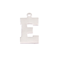 Sterling Silver Letter E, 20g Sterling Silver Letter E, 20g