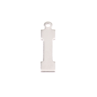 Sterling Silver Letter I, 20g Sterling Silver Letter I, 20g