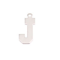 Sterling Silver Letter J, 20g Sterling Silver Letter J, 20g