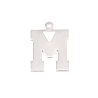 Sterling Silver Letter M, 20g Sterling Silver Letter M, 20g