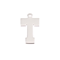 Sterling Silver Letter T, 20g Sterling Silver Letter T, 20g
