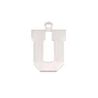 Sterling Silver Letter U, 20g Sterling Silver Letter U, 20g