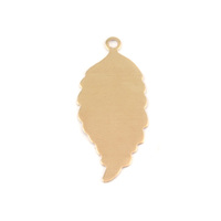Brass Leaf Blank, 24g Brass Leaf Blank, 24g