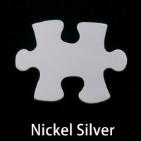 Nickel Silver Puzzle Piece, 24g Nickel Silver Puzzle Piece, 24g