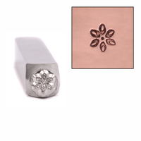 Plumeria Design Stamp 6mm Plumeria Design Stamp 6mm