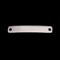 Sterling Silver Rectangle Connector 22g Sterling Silver Rectangle Connector 22g