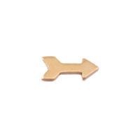 Brass Arrow Solderable Accent, 24g Brass Arrow Solderable Accent, 24g