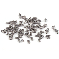 Aluminum Hollow 1/16" Rivets, 1/8" Long Aluminum Hollow 1/16" Rivets, 1/8" Long