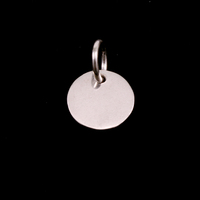 Sterling Silver Small Circle w/Closed Jump Ring, 22g Sterling Silver Small Circle w/Closed Jump Ring, 22g