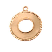 Brass Washer with Dotted Edge Brass Washer with Dotted Edge