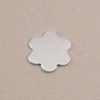 Aluminum Small 6 Petal Flower, 18g Aluminum Small 6 Petal Flower, 18g