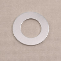 Aluminum 7/8" Washer, 1/2" ID, 18g Aluminum 7/8" Washer, 1/2" ID, 18g