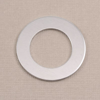 Aluminum 1" Washer, 5/8" ID, 18g Aluminum 1" Washer, 5/8" ID, 18g