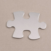 Aluminum Puzzle Piece, 18g Aluminum Puzzle Piece, 18g