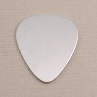 Aluminum "Guitar Pick" Blank, 18g Aluminum "Guitar Pick" Blank, 18g