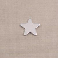 Aluminum Small Rounded Point Star, 18g Aluminum Small Rounded Point Star, 18g