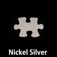 Nickel Small Puzzle Piece, 24g Nickel Small Puzzle Piece, 24g