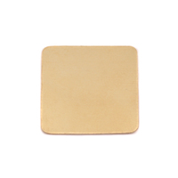 Brass Large Rounded Square, 24g Brass Large Rounded Square, 24g