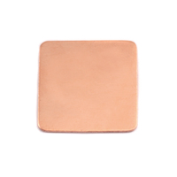 Copper Large Rounded Square, 24g Copper Large Rounded Square, 24g