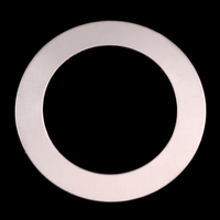 Sterling Silver 1 3/8" Washer with 1" ID, 22g Sterling Silver 1 3/8" Washer with 1" ID, 22g