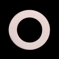 Sterling Silver 1" Washer, 5/8" ID, 22g Sterling Silver 1" Washer, 5/8" ID, 22g