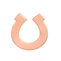 Copper Horseshoe, 24g Copper Horseshoe, 24g