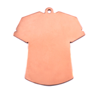 Copper T-Shirt Blank, 24g Copper T-Shirt Blank, 24g