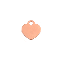 Copper Small "Tiffany Style" Heart, 24g Copper Small "Tiffany Style" Heart, 24g
