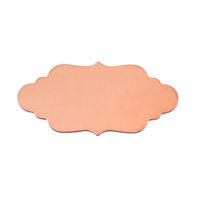 Copper Large Elegant Plaque, 24g Copper Large Elegant Plaque, 24g