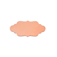 Copper Small Elegant Plaque, 24g Copper Small Elegant Plaque, 24g