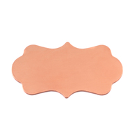 Copper Large Mod Plaque, 24g Copper Large Mod Plaque, 24g