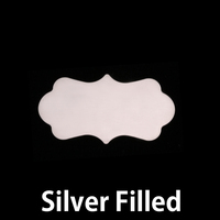 Silver Filled Small Mod Plaque, 24g Silver Filled Small Mod Plaque, 24g