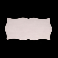 Sterling Silver Large Scholarly Plaque, 24g Sterling Silver Large Scholarly Plaque, 24g