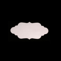 Sterling Silver Small Elegant Plaque, 24g Sterling Silver Small Elegant Plaque, 24g