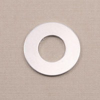 Aluminum 1" Washer, 1/2" ID, 18g Aluminum 1" Washer, 1/2" ID, 18g